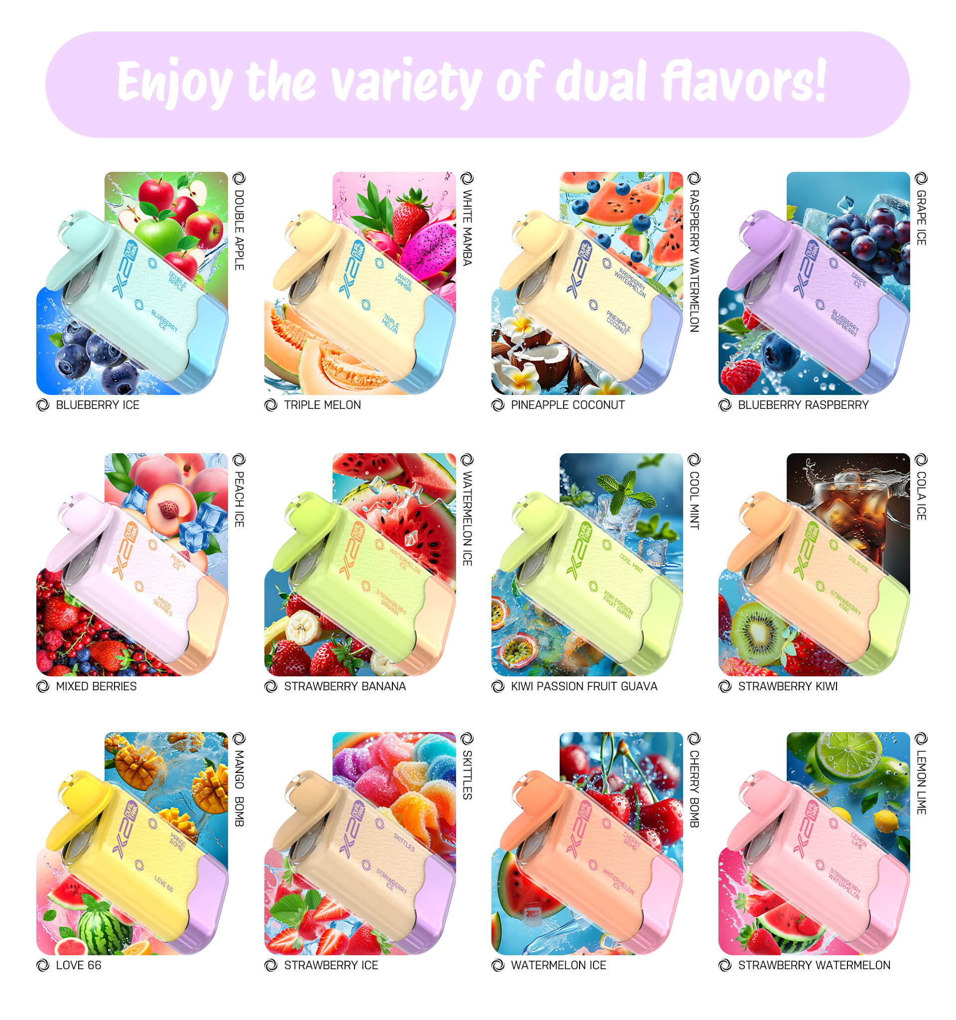 VAPEN DUO 40K Puff 2in1 Switch Double Flavors 40000 Puffs Disposable Electronic Cigarette Wholesale I Vape Pen Vaper Dual Tank Coil EU Warehouse Vapsolo Twins Triple 20000 30000 puff